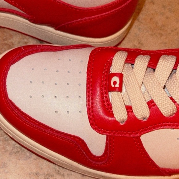 ❤️NEW**COACH❤️ WOMENS HIGH TOP LEATHER SNEAKERS - Picture 9 of 10